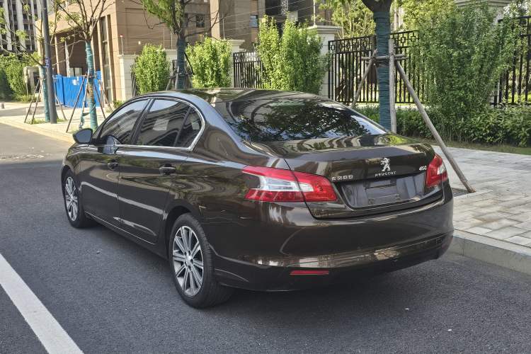 Used Peugeot 408 2014 1.8L Automatic Luxury Edition Rear Left 45 Deg