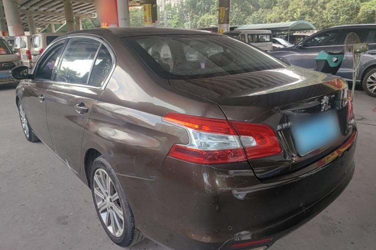 Used Peugeot 408 2014 1.6T Automatic Prestige Edition Rear Left 45 Deg