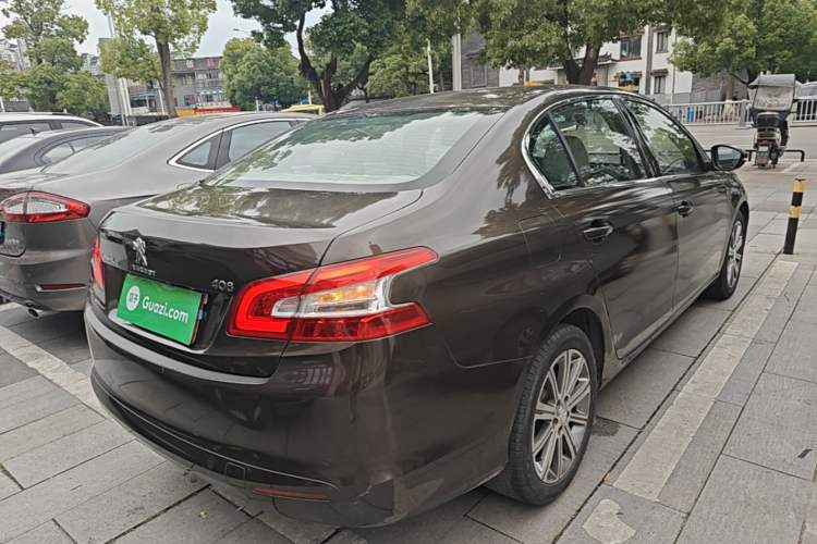 Used Peugeot 408 2014 1.8L Automatic Luxury Edition Rear Right 45 Deg