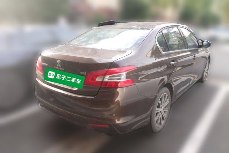 Used Peugeot 408 2014 1.8L Automatic Luxury Edition Rear Right 45 Deg