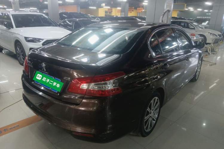 Used Peugeot 408 2014 1.8L Automatic Luxury Edition Rear Right 45 Deg