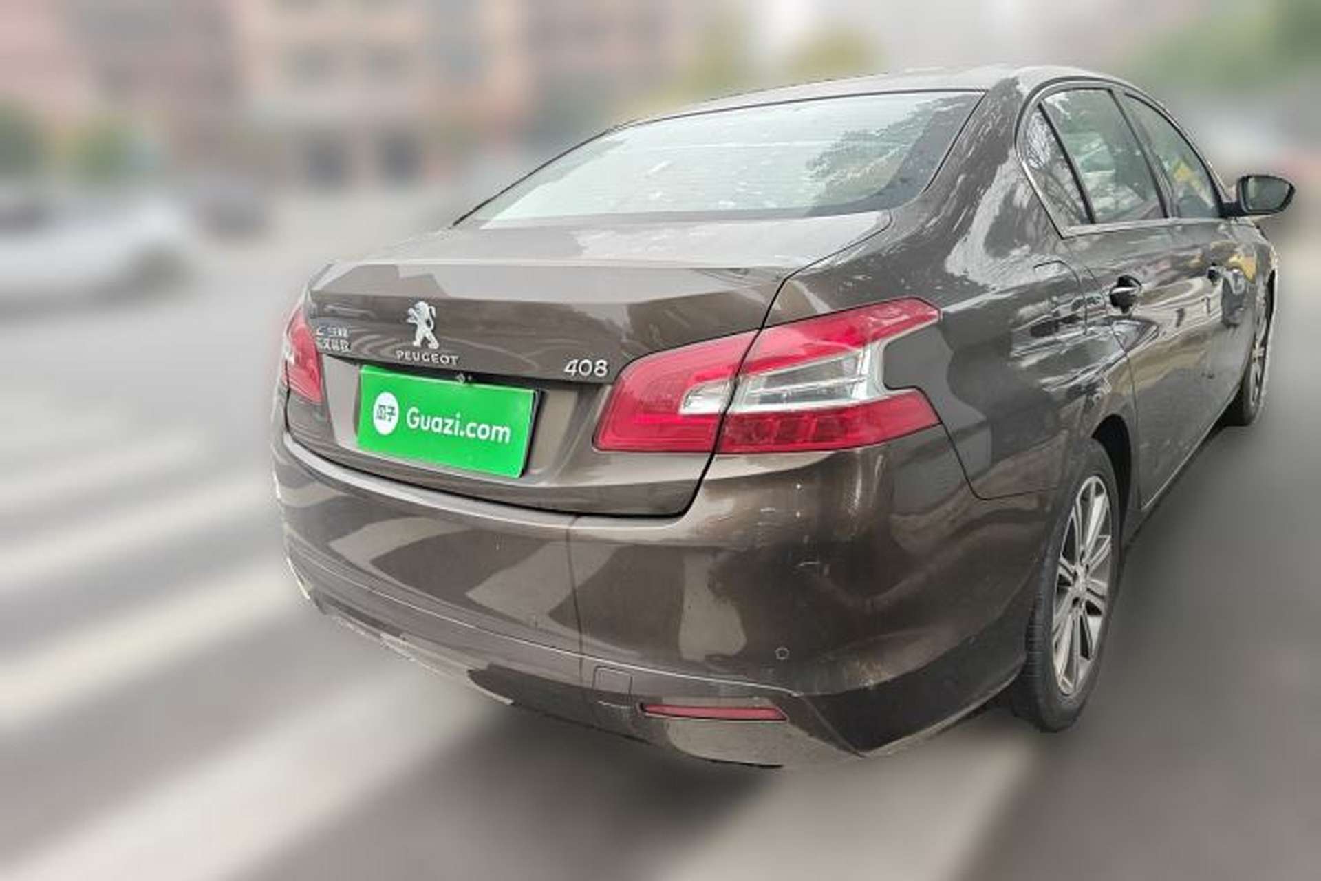 Used Peugeot 408 2014 1.8L Automatic Luxury Edition Rear Right 45 Deg