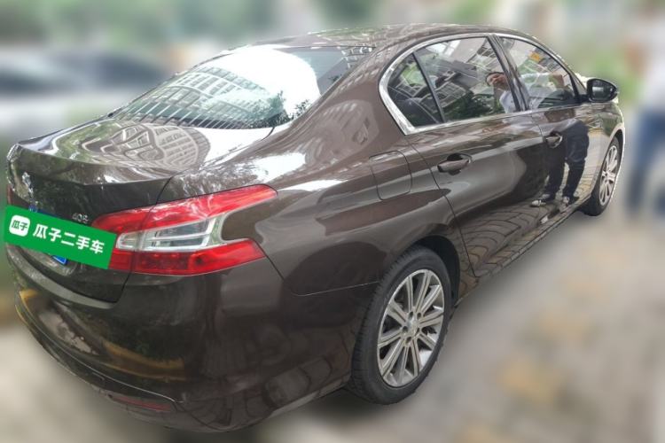 Used Peugeot 408 2014 1.8L Automatic Luxury Edition Rear Right 45 Deg