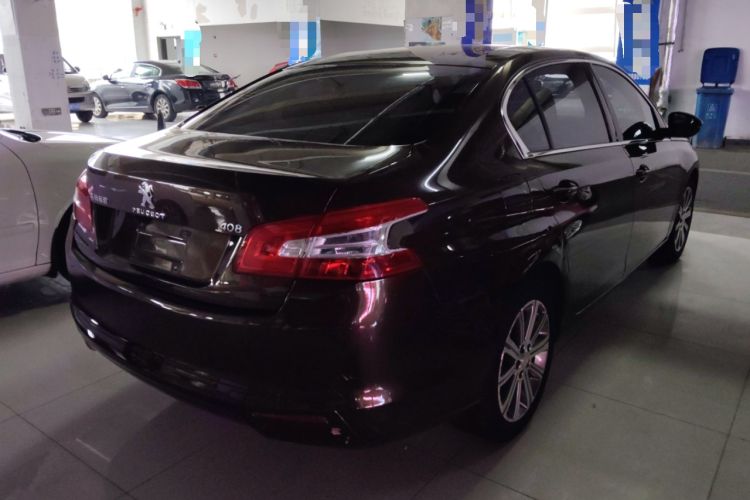 Used Peugeot 408 2014 1.8L Automatic Luxury Edition Rear Right 45 Deg