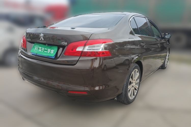 Used Peugeot 408 2014 1.8L Automatic Luxury Edition Rear Right 45 Deg