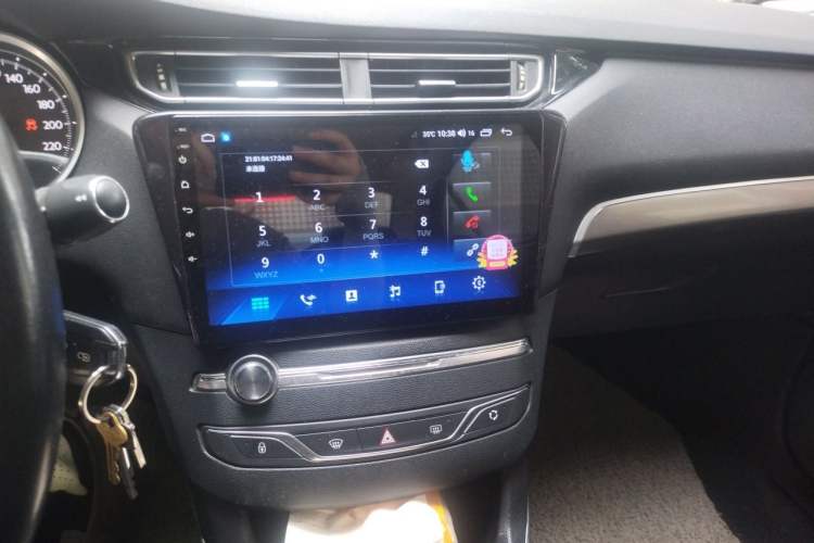 Used Peugeot 408 2014 1.8L Automatic Luxury Edition Audio And AC Panel