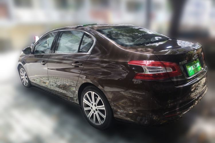 Used Peugeot 408 2014 1.8L Automatic Luxury Edition Rear Left 45 Deg