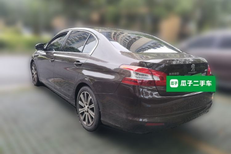 Used Peugeot 408 2014 1.8L Automatic Luxury Edition Rear Left 45 Deg