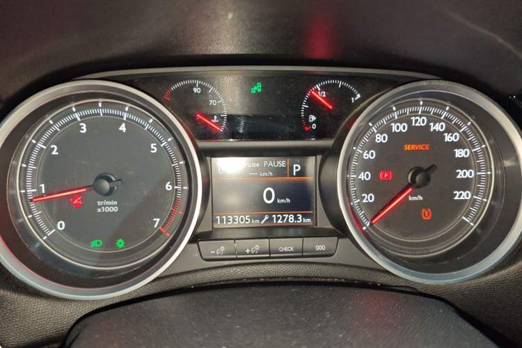 Used Peugeot 408 2014 1.6T Automatic Supreme Edition Instrument Cluster