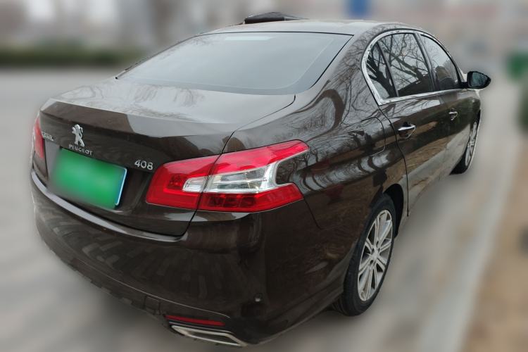 Used Peugeot 408 2014 1.6T Automatic Supreme Edition Rear Right 45 Deg