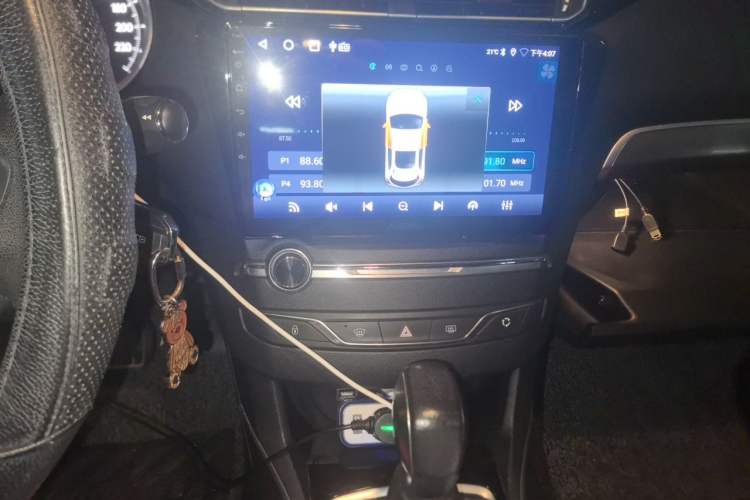 Used Peugeot 408 2014 1.8L Automatic Luxury Edition Audio And AC Panel
