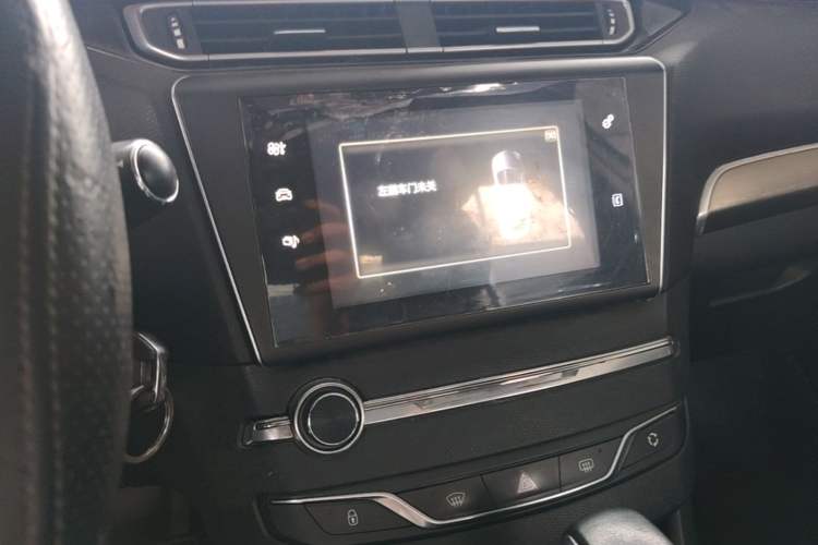Used Peugeot 408 2014 1.8L Automatic Luxury Edition Audio And AC Panel