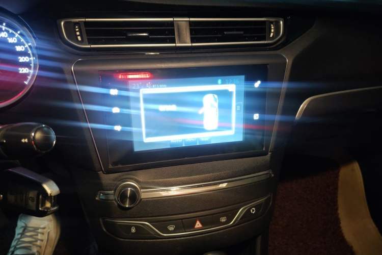 Used Peugeot 408 2014 1.8L Automatic Luxury Edition Audio And AC Panel