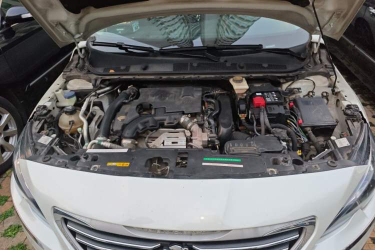 Used Peugeot 408 2014 1.6T Automatic Supreme Edition Engine Bay
