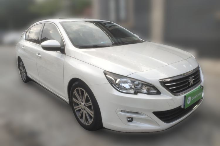 Used Peugeot 408 2014 1.8L Automatic Leading Edition Front Right 45 Deg