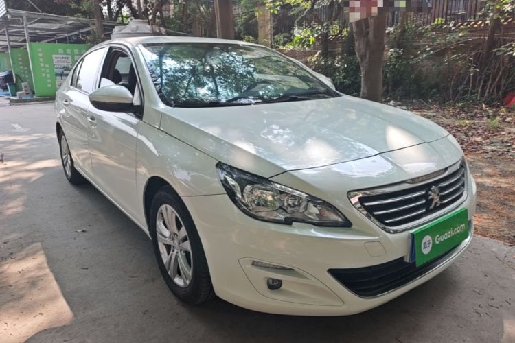 Used Peugeot 408 2014 1.8L Automatic Leading Edition Front Right 45 Deg