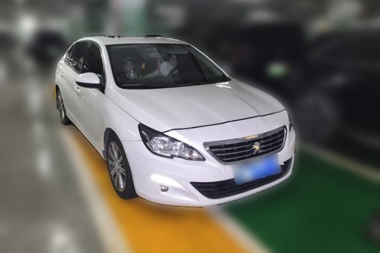 Used Peugeot 408 2014 1.8L Automatic Leading Edition Front Right 45 Deg