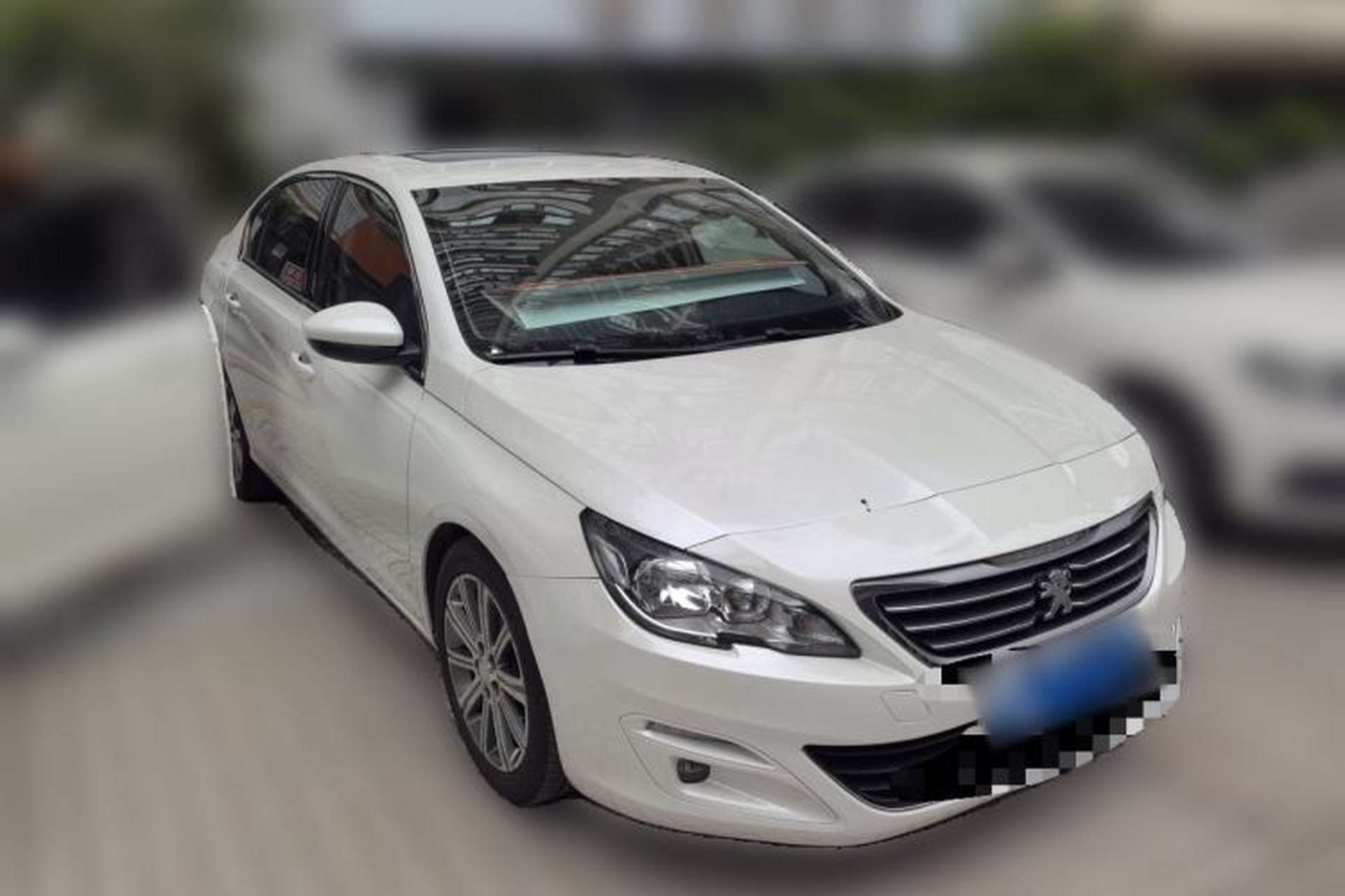 Used Peugeot 408 2014 1.8L Automatic Luxury Edition Front Right 45 Deg