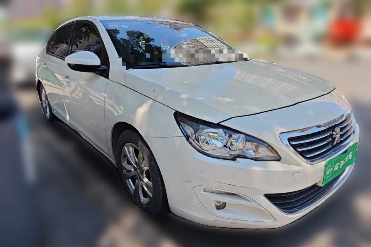 Used Peugeot 408 2014 1.8L Automatic Leading Edition Front Right 45 Deg