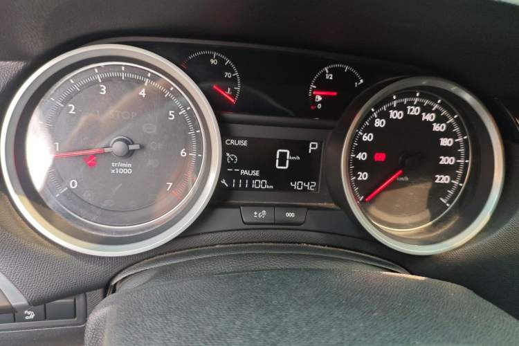 Used Peugeot 408 2014 1.8L Automatic Luxury Edition Instrument Cluster