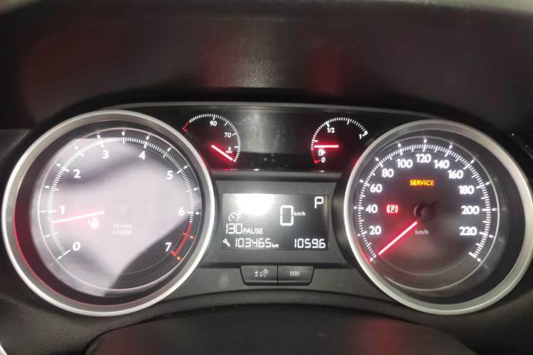 Used Peugeot 408 2014 1.8L Automatic Luxury Edition Instrument Cluster