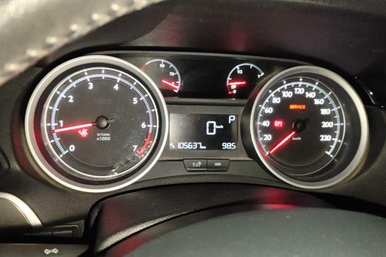 Used Peugeot 408 2014 1.8L Automatic Luxury Edition Instrument Cluster