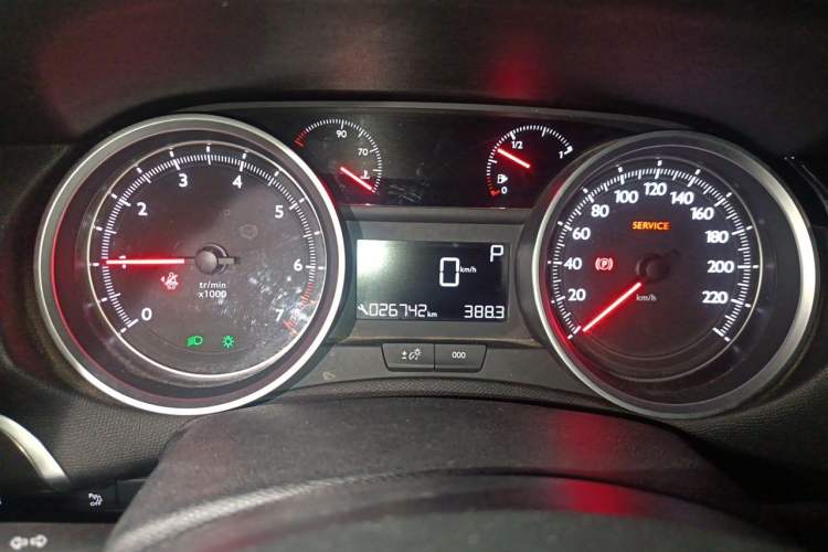 Used Peugeot 408 2014 1.8L Automatic Luxury Edition Instrument Cluster