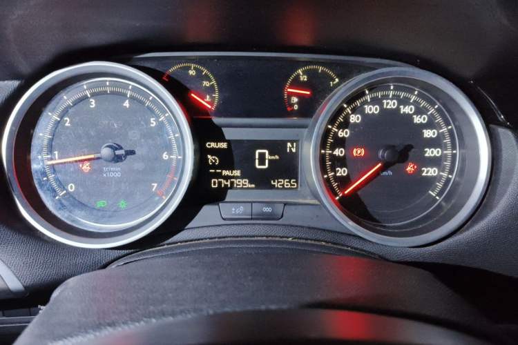 Used Peugeot 408 2014 1.8L Automatic Luxury Edition Instrument Cluster