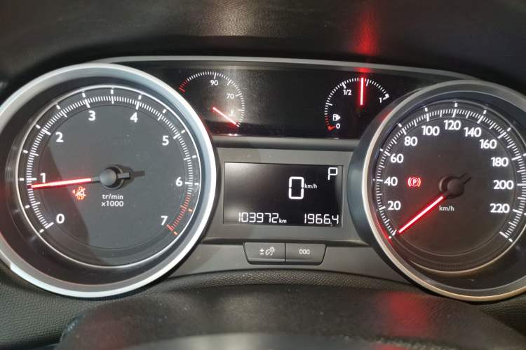 Used Peugeot 408 2014 1.8L Automatic Luxury Edition Instrument Cluster