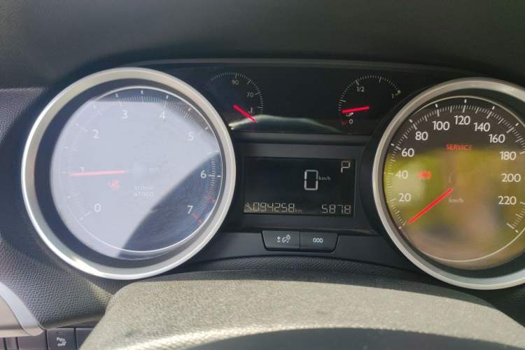 Used Peugeot 408 2014 1.8L Automatic Luxury Edition Instrument Cluster