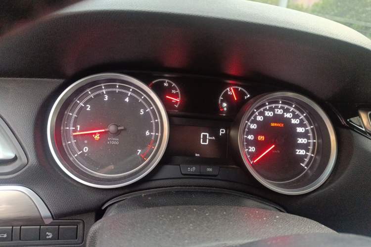 Used Peugeot 408 2014 1.6T Automatic Supreme Edition Instrument Cluster