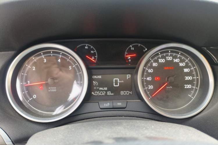 Used Peugeot 408 2014 1.8L Automatic Luxury Edition Instrument Cluster