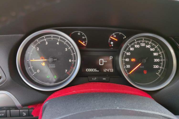 Used Peugeot 408 2014 1.8L Automatic Luxury Edition Instrument Cluster