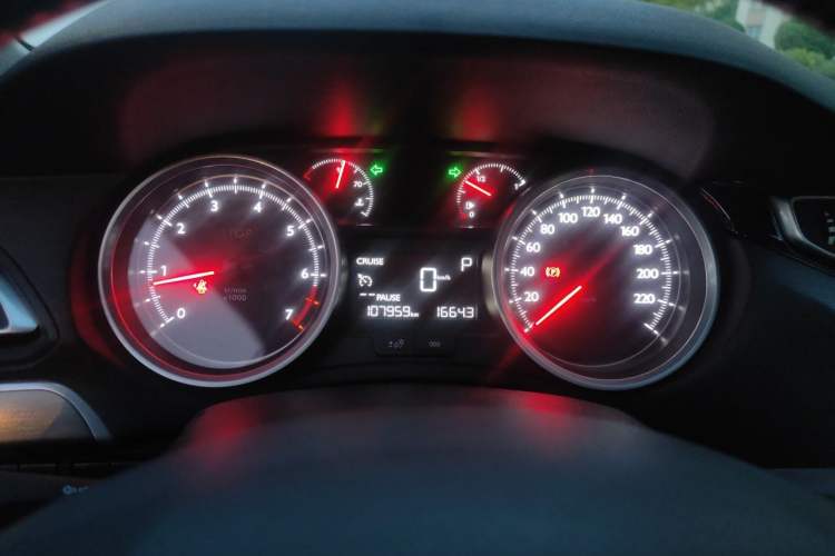 Used Peugeot 408 2014 1.8L Automatic Luxury Edition Instrument Cluster