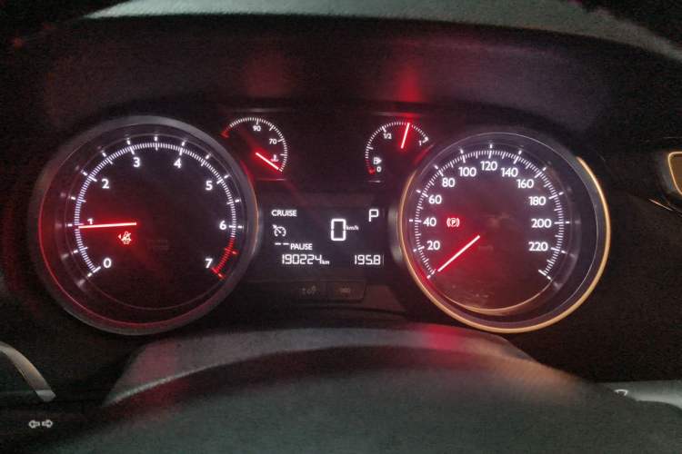 Used Peugeot 408 2014 1.8L Automatic Luxury Edition Instrument Cluster