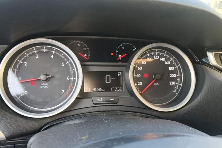 Used Peugeot 408 2014 1.8L Automatic Luxury Edition Instrument Cluster