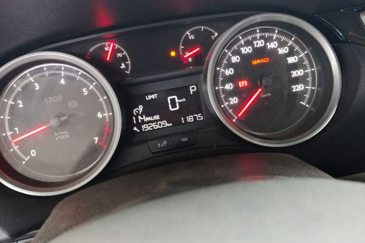 Used Peugeot 408 2014 1.8L Automatic Luxury Edition Instrument Cluster