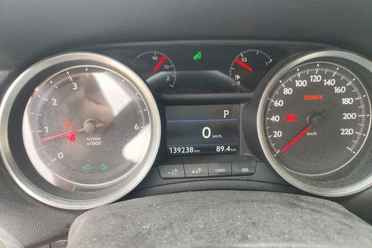 Used Peugeot 408 2014 1.6T Automatic Supreme Edition Instrument Cluster