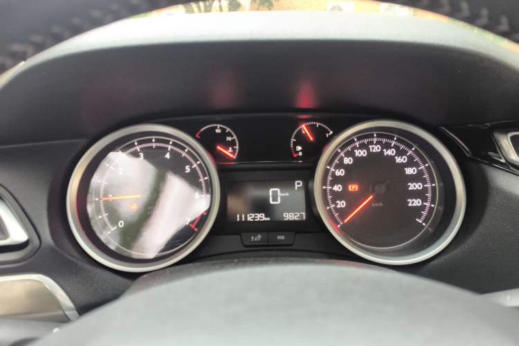 Used Peugeot 408 2014 1.8L Automatic Luxury Edition Instrument Cluster