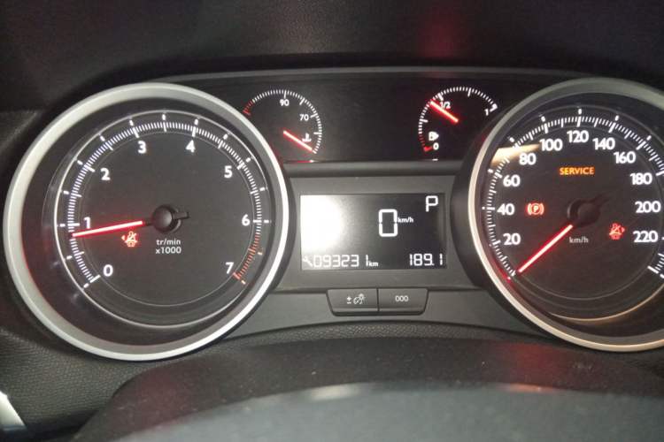 Used Peugeot 408 2014 1.8L Automatic Luxury Edition Instrument Cluster