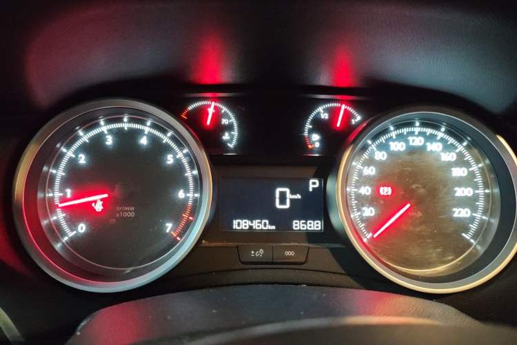 Used Peugeot 408 2014 1.8L Automatic Luxury Edition Instrument Cluster
