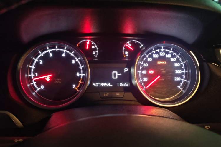 Used Peugeot 408 2014 1.8L Automatic Luxury Edition Instrument Cluster