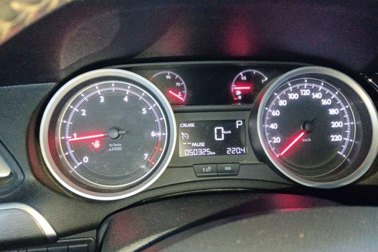 Used Peugeot 408 2014 1.8L Automatic Luxury Edition Instrument Cluster