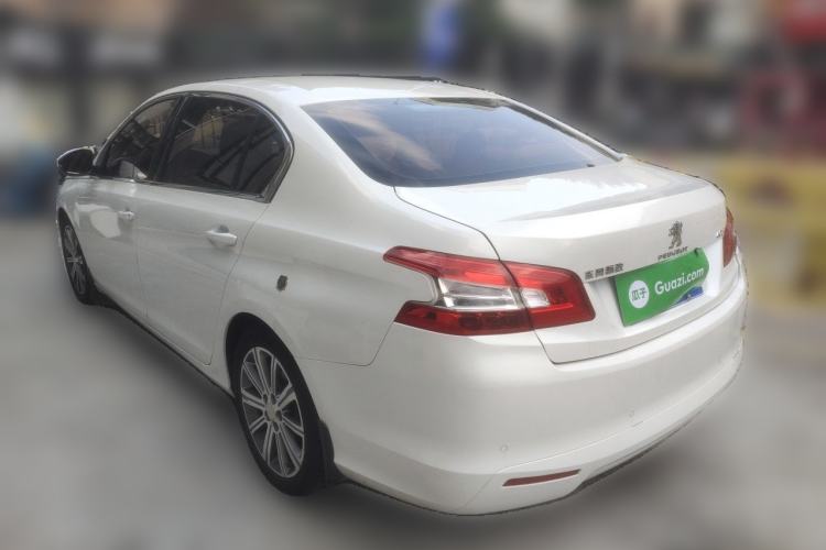 Used Peugeot 408 2014 1.8L Automatic Leading Edition Rear Left 45 Deg