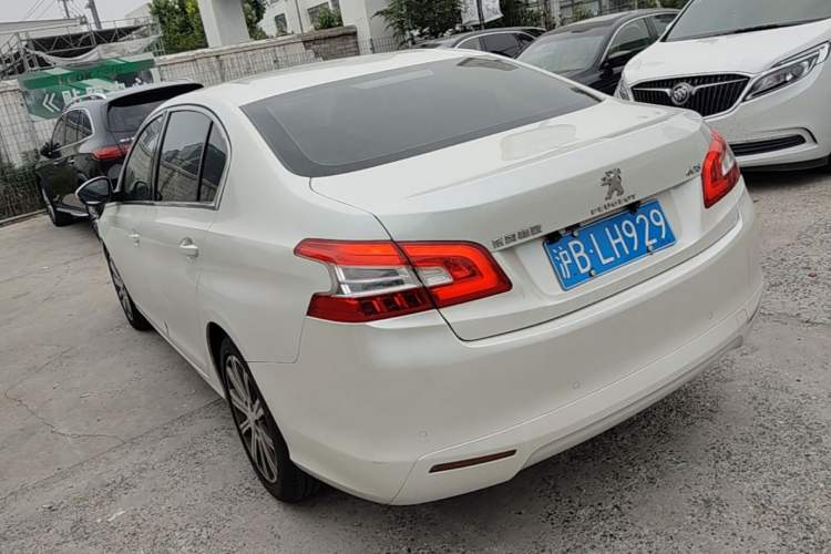 Used Peugeot 408 2014 1.8L Automatic Luxury Edition Rear Left 45 Deg