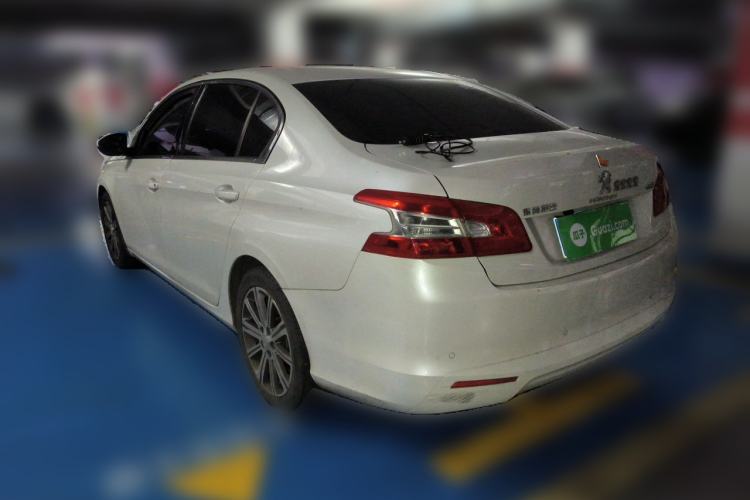 Used Peugeot 408 2014 1.8L Automatic Luxury Edition Rear Left 45 Deg