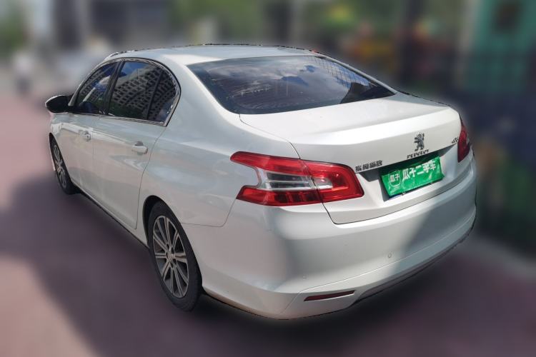 Used Peugeot 408 2014 1.8L Automatic Luxury Edition Rear Left 45 Deg