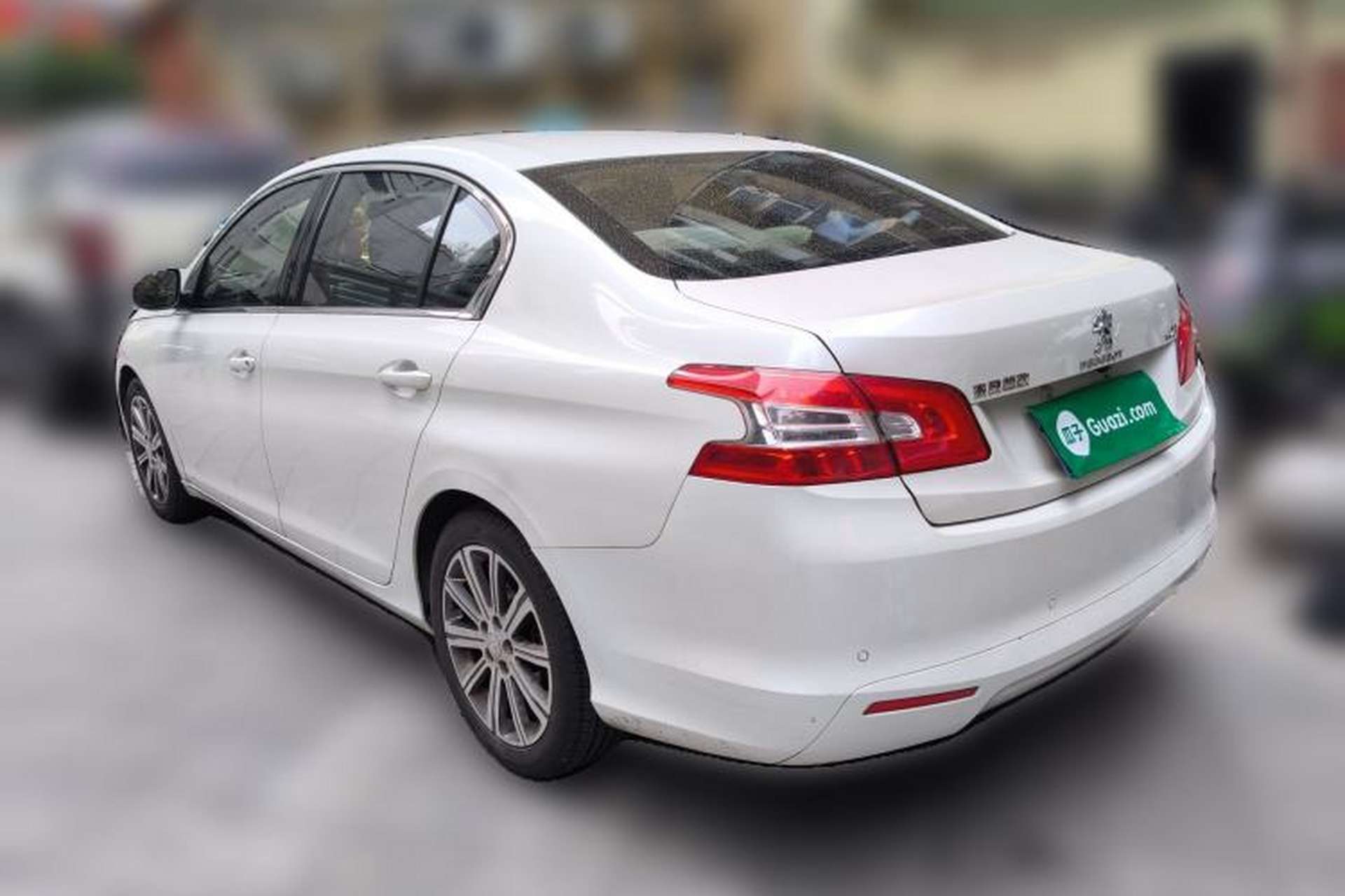 Used Peugeot 408 2014 1.8L Automatic Luxury Edition Rear Left 45 Deg