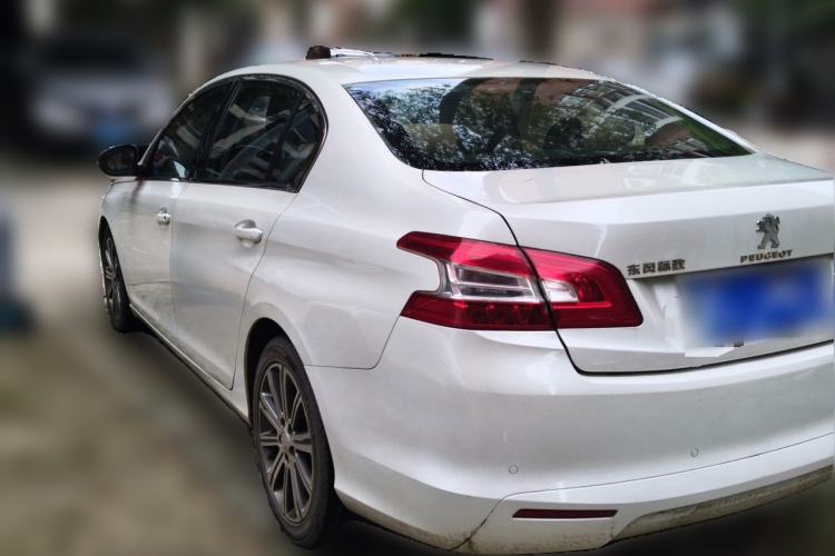 Used Peugeot 408 2014 1.8L Automatic Luxury Edition Rear Left 45 Deg