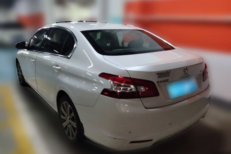 Used Peugeot 408 2014 1.8L Automatic Luxury Edition Rear Left 45 Deg